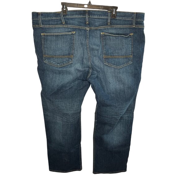 Foundry Flex Denim Jeans Men's Big & Tall Size 50x30 Dark Wash Blue S9407 - Picture 2 of 10